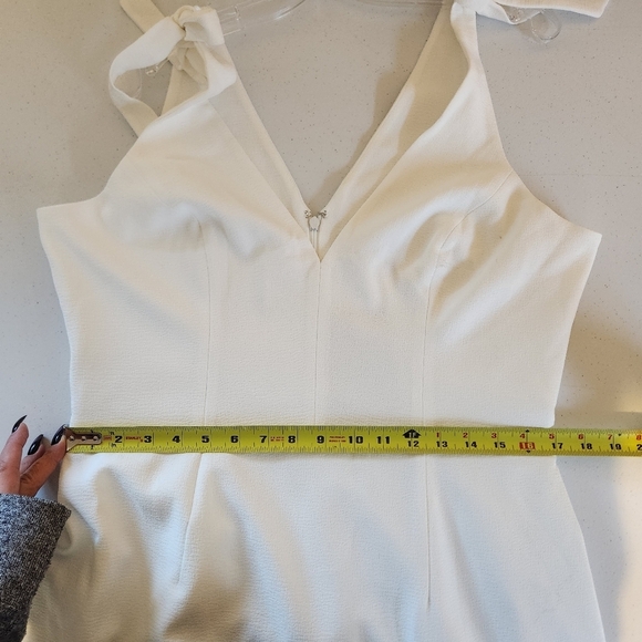 Dress the Population Julia New Size XXL Mermaid Wedding Dress V-Neck White Nwt - Picture 14 of 16